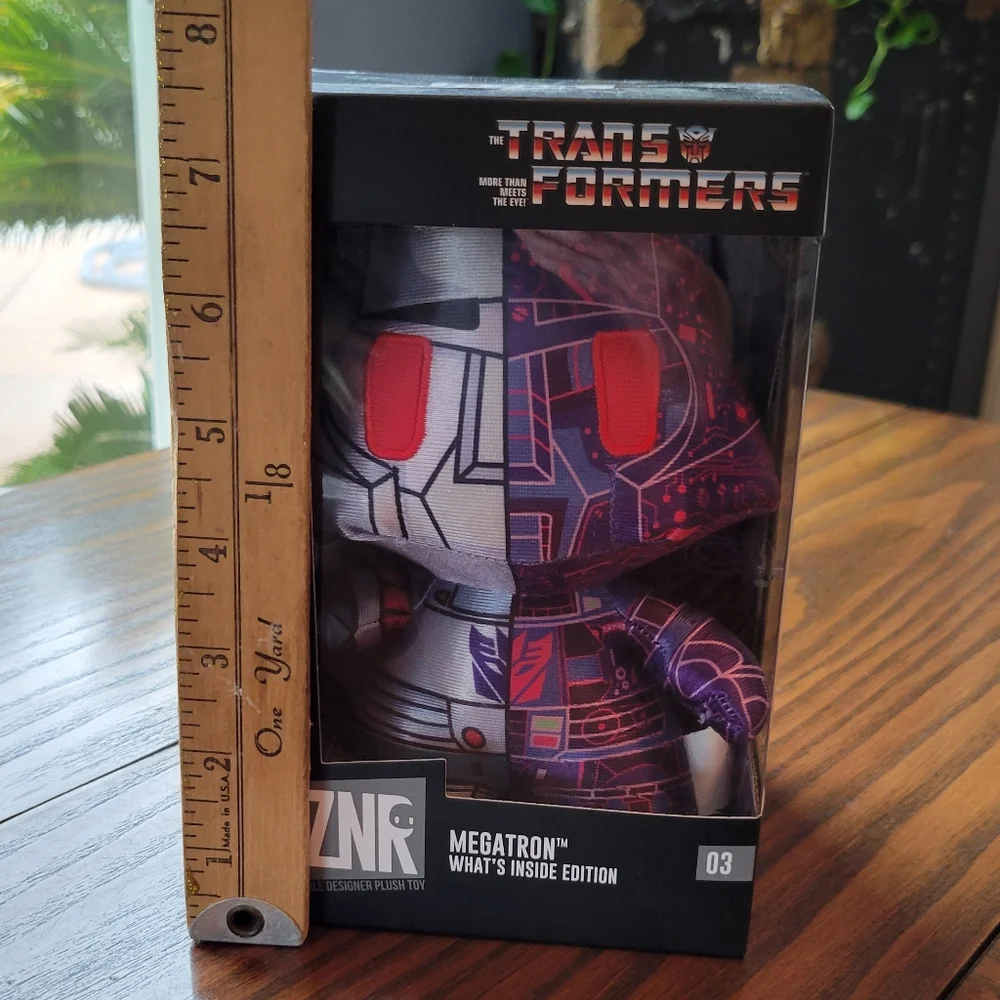 NIB -- Transformers Megatron Collectible Action Plush